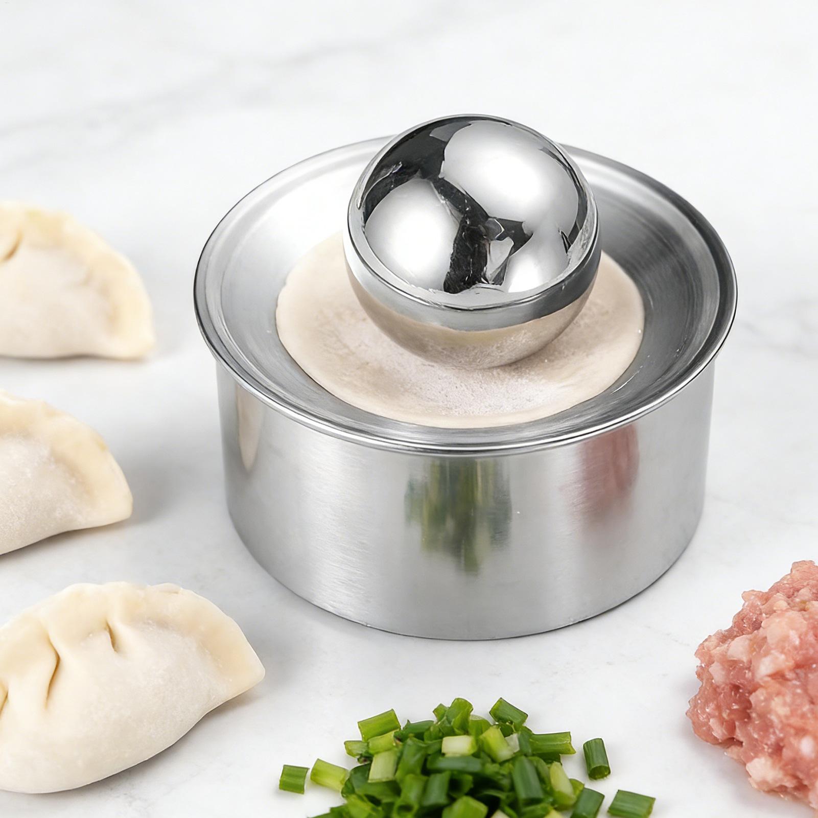 Gyoza Dumpling Maker - เครื่องทำแป้งเกี๊ยวแบบกดมือ สำหรับทำเกี๊ยวซ่า ราวีโอลี เอมปานาดา พาย พาสต้า