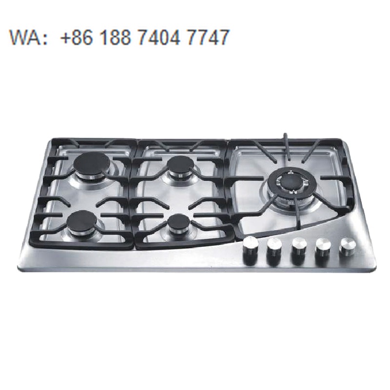 Home Cooking Appliances - เตาในตัวประหยัดพลังงาน 5 หัวเตา สแตนเลสสตีล เครื่องครัวแบบรวมสำหรับการออกแบบห้องครัวบ้านสมัยใหม่