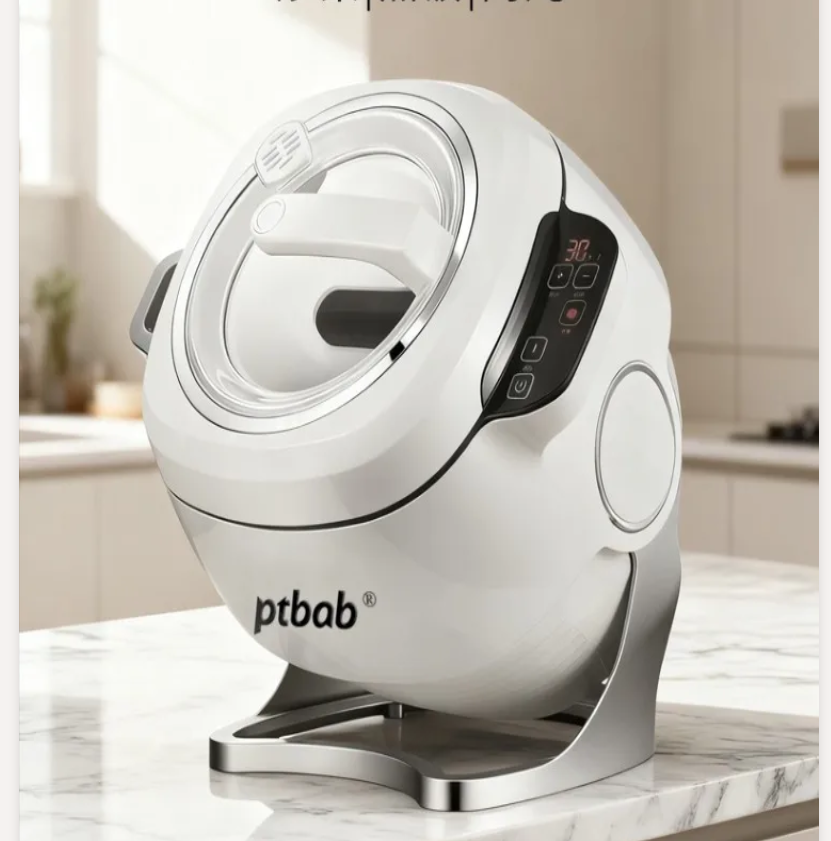Home Cooking Machine - เครื่องผัดอาหารอัตโนมัติ 220V ยี่ห้อ ptbab จากเยอรมนี เครื่องทำอาหารอัจฉริยะ