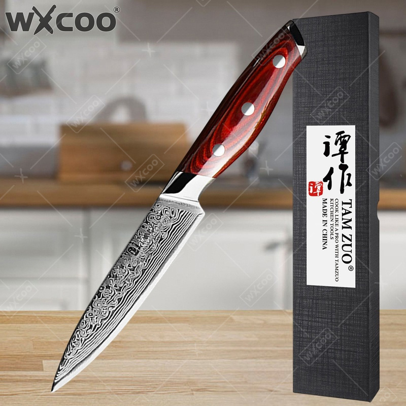 Home Cooking Japanese Food - มีดปอกผลไม้ WXCOO ขนาด 4.8 นิ้ว อุปกรณ์ทำอาหารในครัว