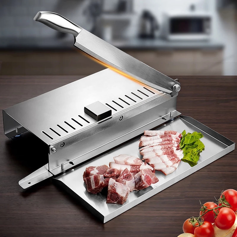 Home Cooking Machine - เครื่องตัดเนื้อแกะแบบแมนนวลสำหรับใช้ในครัวเรือนเชิงพาณิชย์เครื่องตัดเนื้อวัวสมุนไพรเนื้อแกะม้วนเครื่องตัดเนื้อแช่แข็งอุปกรณ์ในครัว