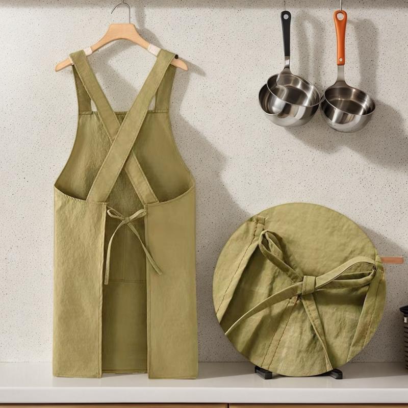 ผ้ากันเปื้อนทำครัว 1 ชิ้น ระบา - Home Cooking Work บทวิจารณ์และราคา