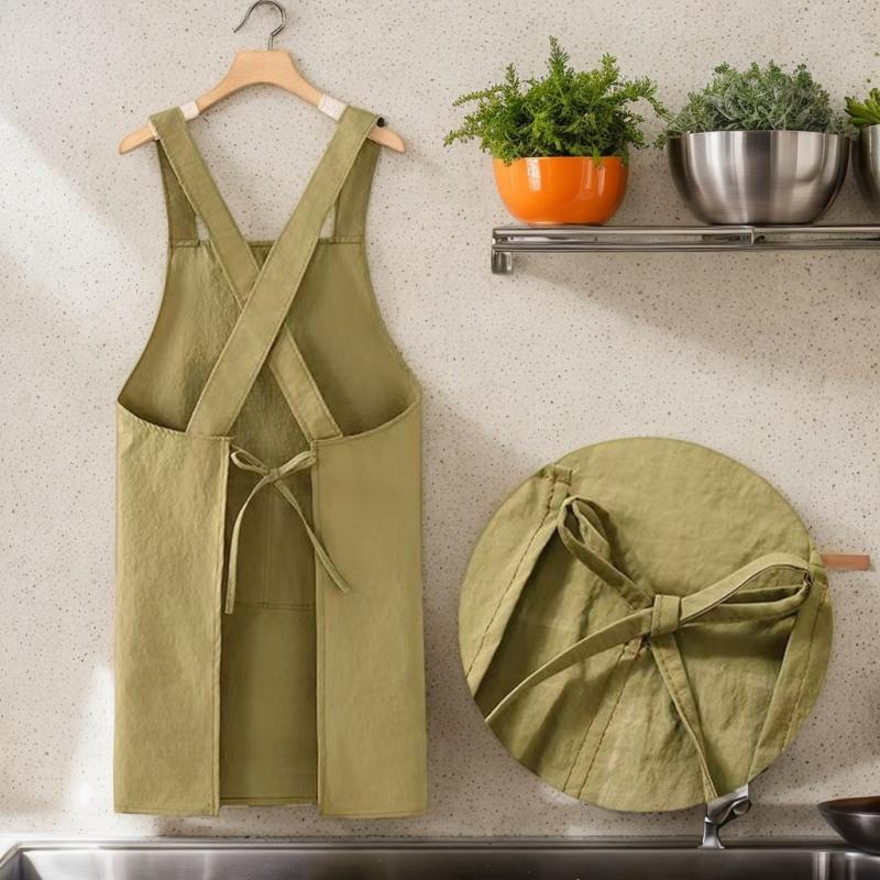 ผ้ากันเปื้อนทำครัว 1 ชิ้น ระบา - Home Cooking Work บทวิจารณ์และราคา