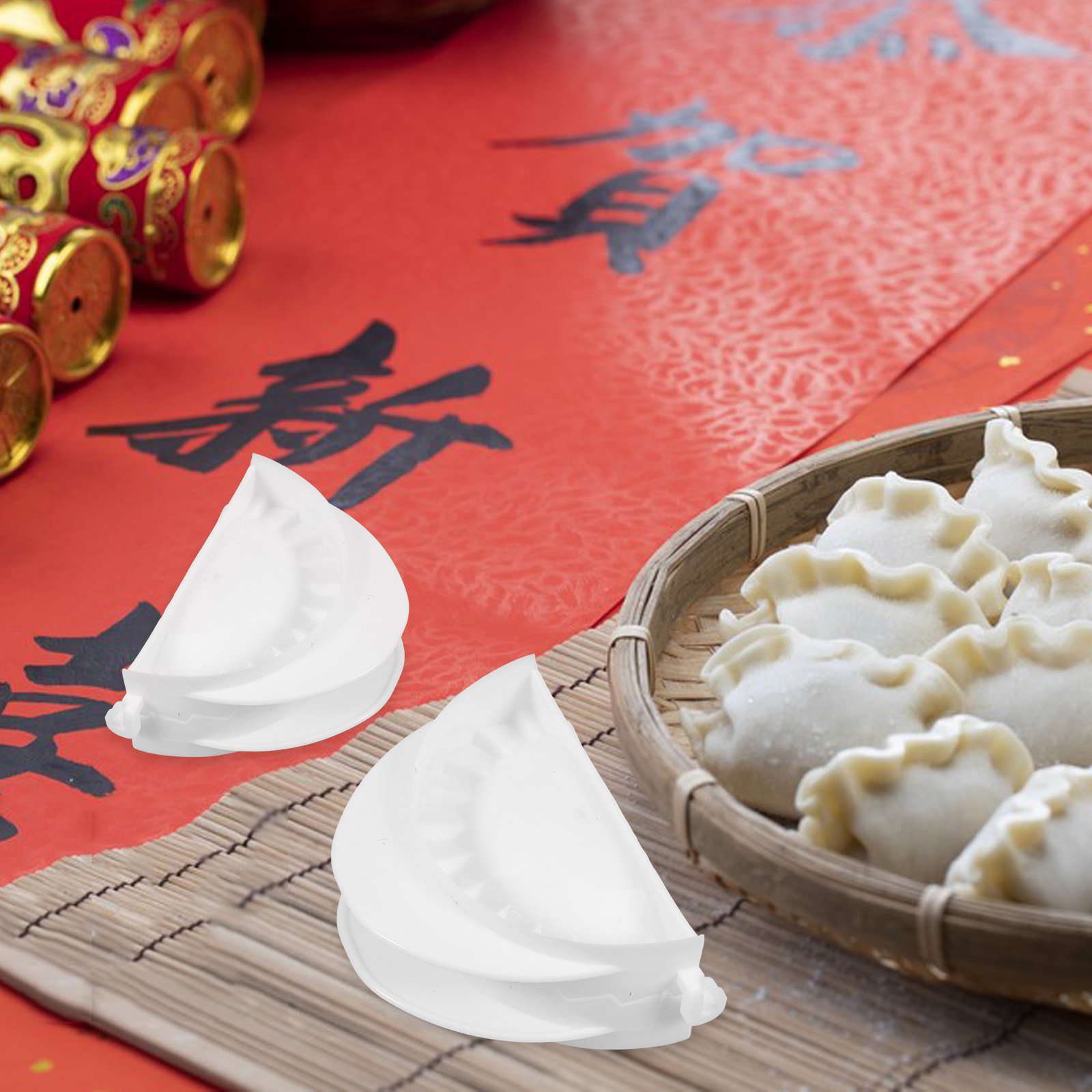 ชุดทำเกี๊ยว 4 ชิ้น วัสดุ PP เค - Gyoza Dumpling Maker บทวิจารณ์และราคา