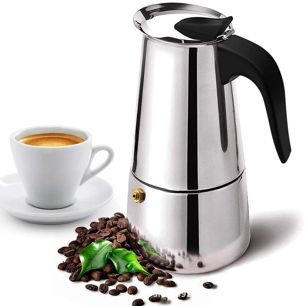 พรีเมี่ยมสแตนเลสเครื่องชงกาแฟ  - Home Cooking Appliances บทวิจารณ์และราคา