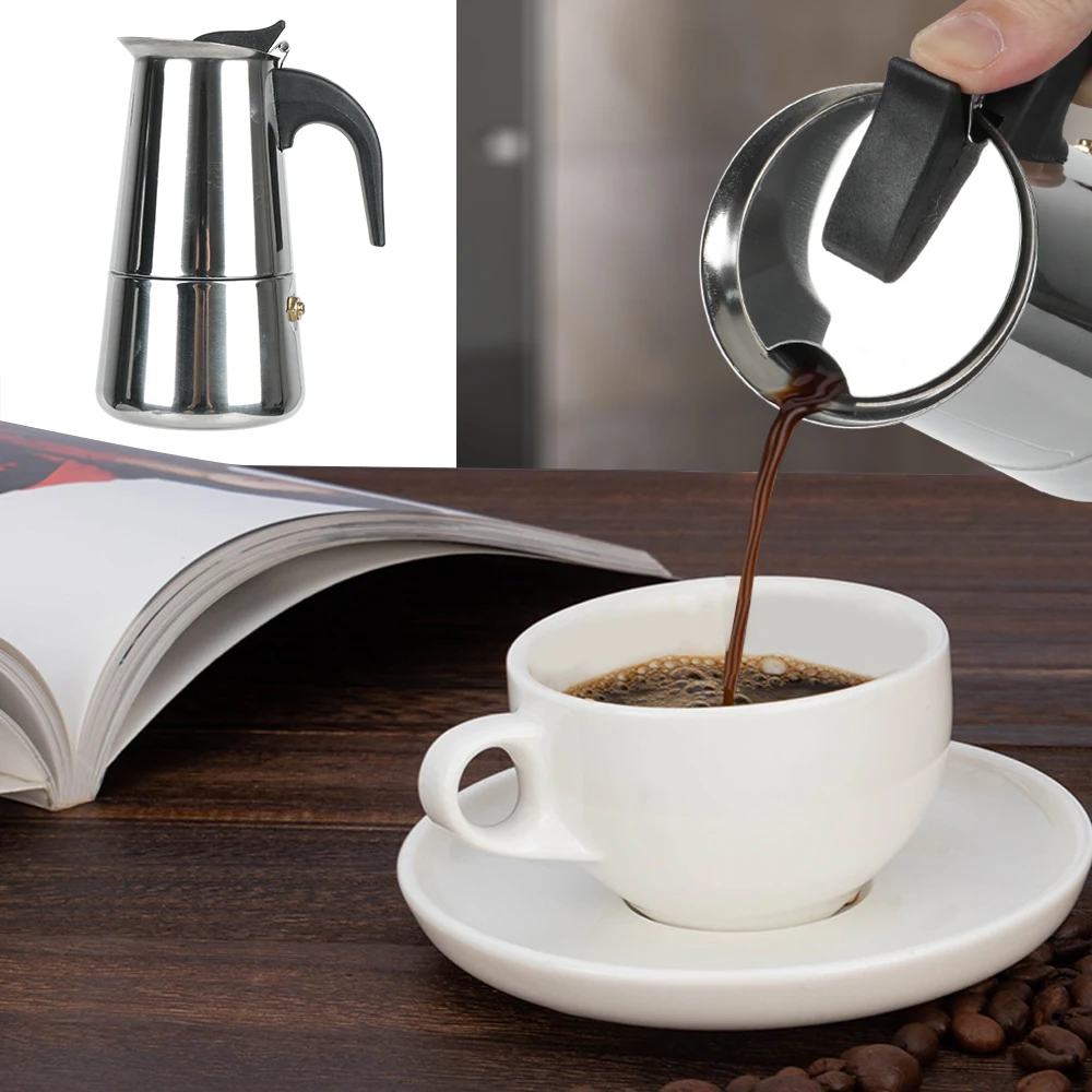 พรีเมี่ยมสแตนเลสเครื่องชงกาแฟ  - Home Cooking Appliances บทวิจารณ์และราคา