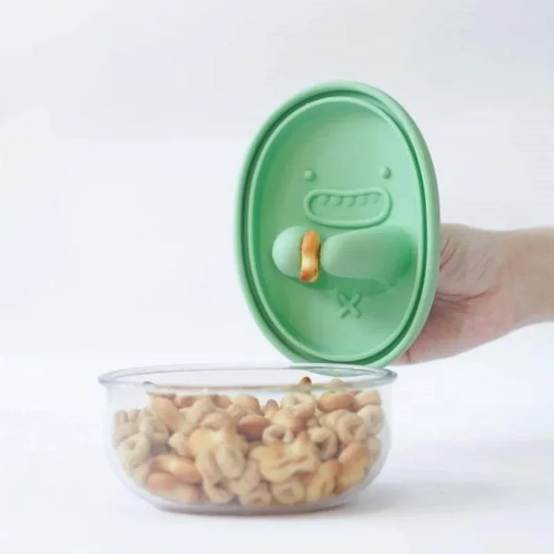 กล่องใส่ขนมแบบแฮนด์ฟรี ไม่มีเศ - Home Cooking Food บทวิจารณ์และราคา