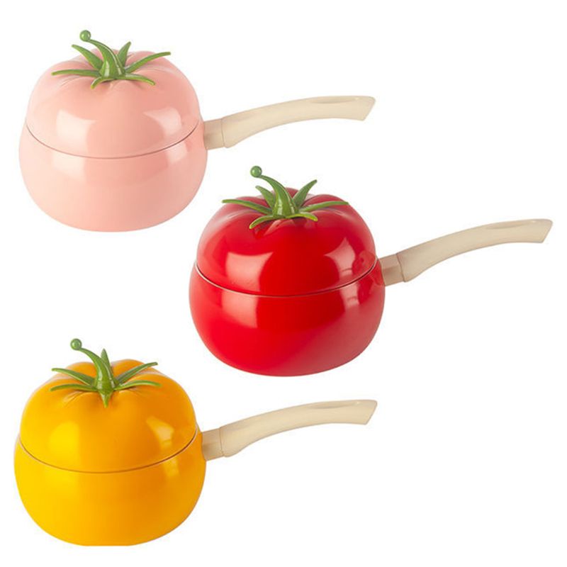 กระทะอลูมิเนียมทรงมะเขือเทศผลไ - Home Cooking Supplies บทวิจารณ์และราคา