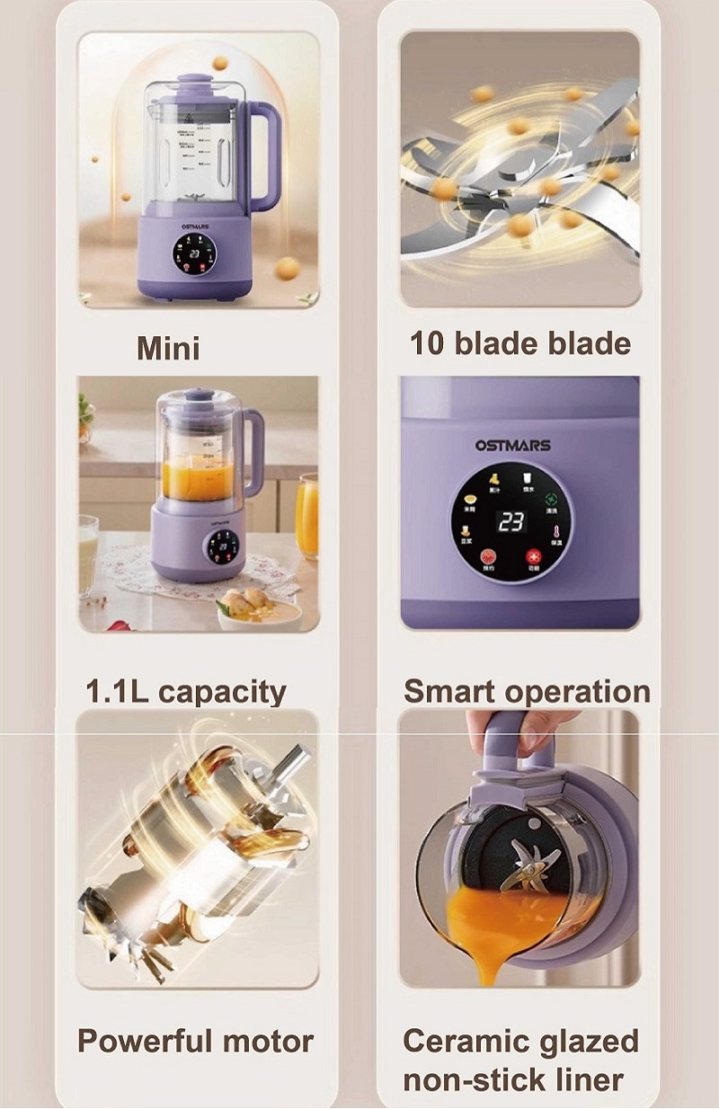 เครื่องทำนมถั่วเหลืองไฟฟ้า 600 - Home Cooking Machine บทวิจารณ์และราคา