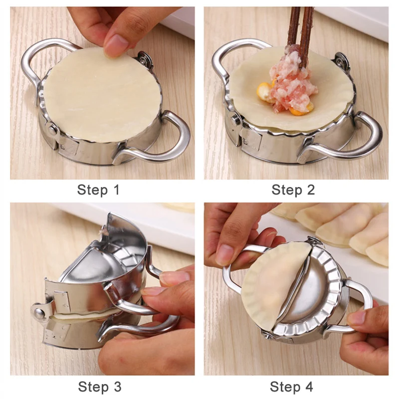 เครื่องทำเกี๊ยวสแตนเลส แม่พิมพ - Gyoza Dumpling Maker บทวิจารณ์และราคา