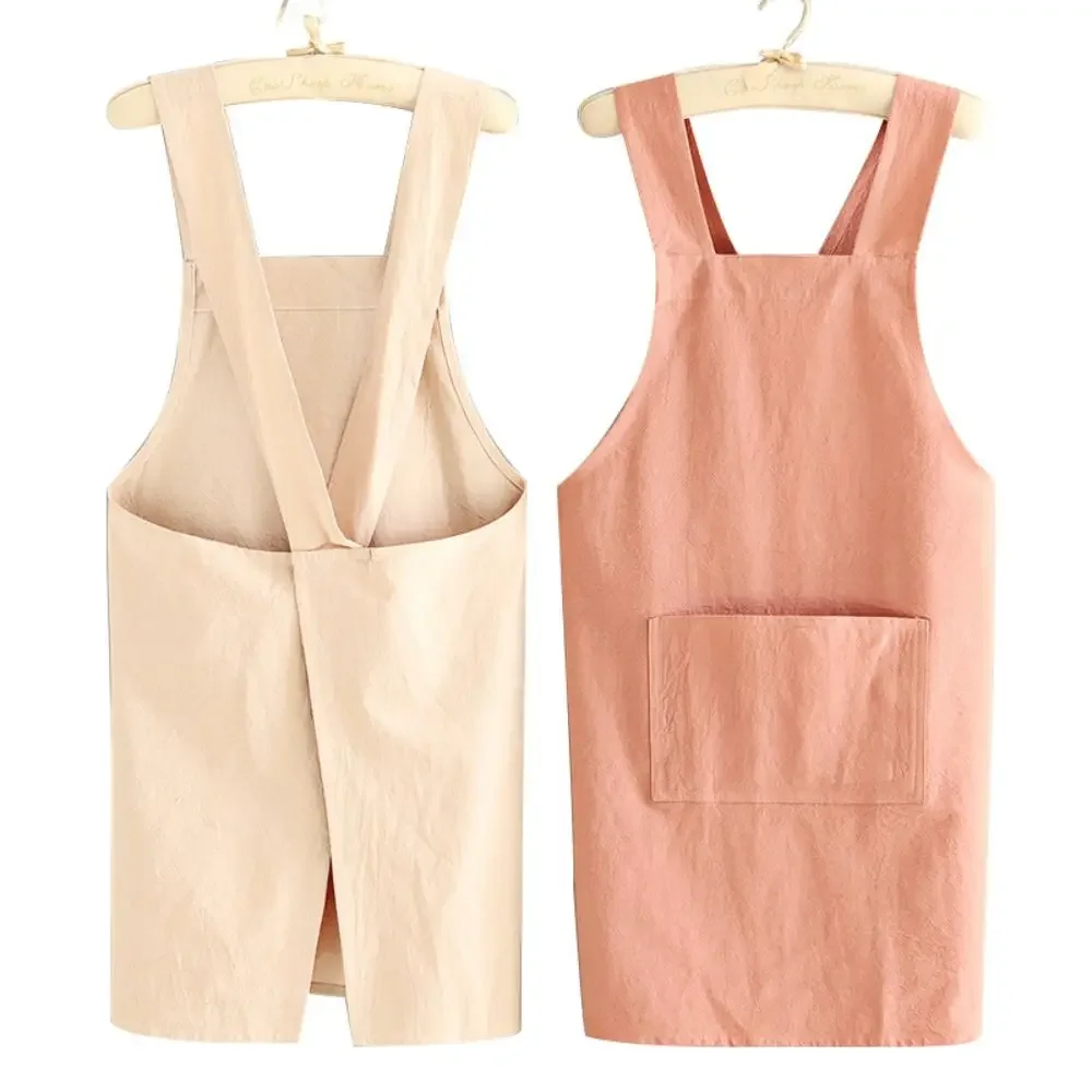 ผ้ากันเปื้อนครัวผ้าฝ้าย ป้องกั - Home Cooking Work บทวิจารณ์และราคา