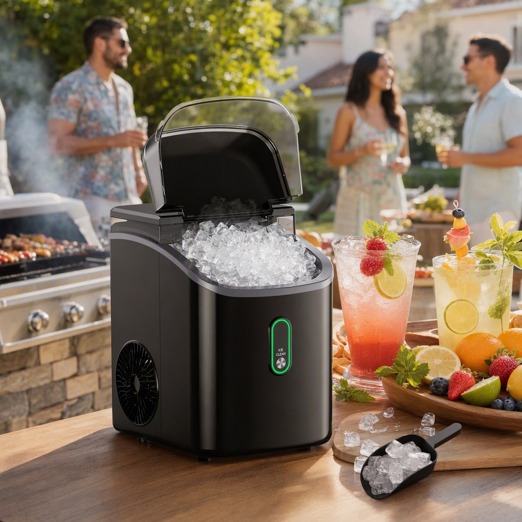 เครื่องทำน้ำแข็งแบบนักเก็ตสำหร - Home Cooking Appliances บทวิจารณ์และราคา