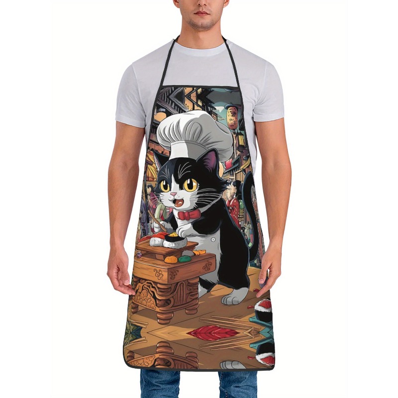 ผ้ากันเปื้อนลายการ์ตูนแมวเชฟซู - Home Cooking Japanese Food บทวิจารณ์และราคา