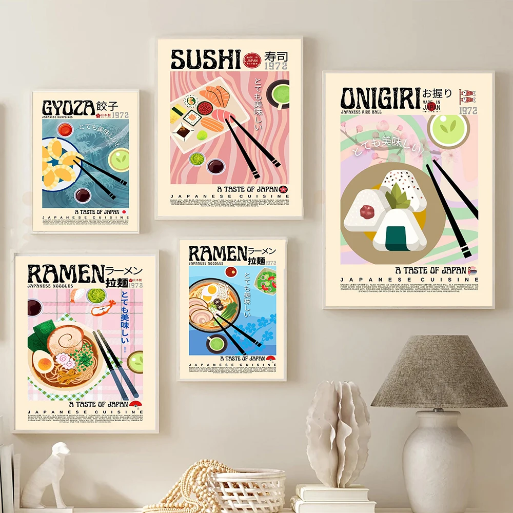 ภาพพิมพ์ศิลปะครัวสไตล์เอเชีย ญ - Home Cooking Japanese Food บทวิจารณ์และราคา