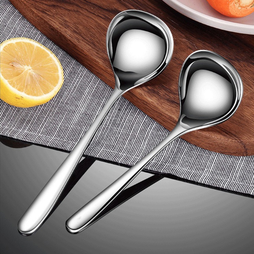 ช้อนสแตนเลสแบบหนา 2/1 ชิ้น ด้า - Home Cooking Services บทวิจารณ์และราคา